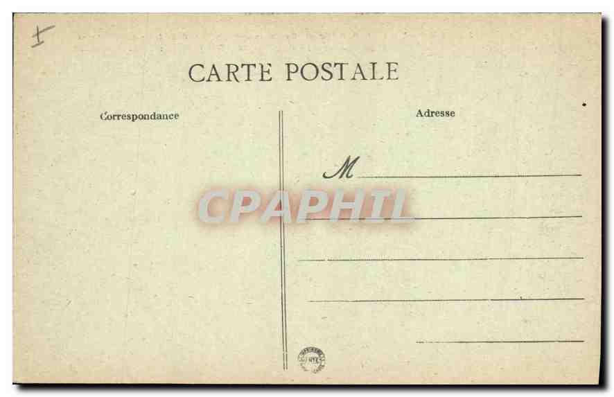 Ramscapelle (Belgique) — Ruines du village avec drapeau français — L. t. H. Paris, n° 255 — Verso