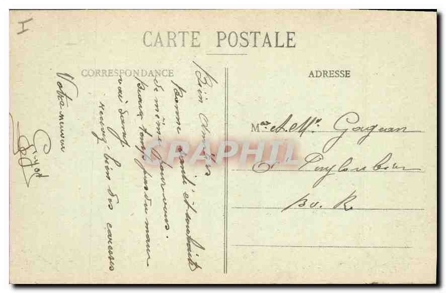 La Ferme de Léomont, près Vitriment — détruite par les Allemands — Nisé Nancy A 957 — Rückseite