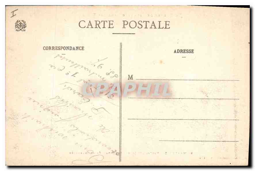 Sombreuse (Vosges) — L'église bombardée et incendiée — Ad. Welsak, Saint-Dié, n° 11231 — Rückseite