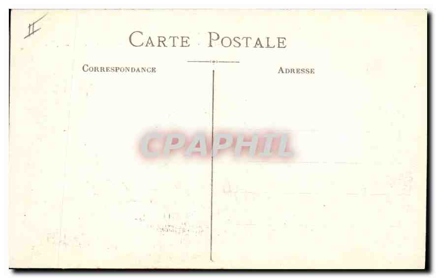 Senlis — Détails des ruines après le passage des Allemands — Éd. L. D. Lathière, Marseille, n°29 — Verso