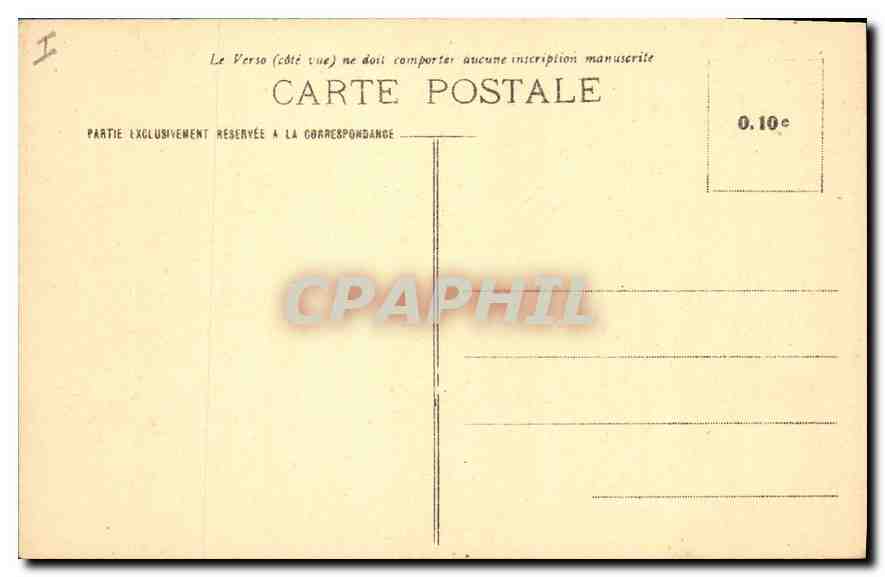 CPA SAINT ETIENNE.PALAIS DE JUSTICE — Verso