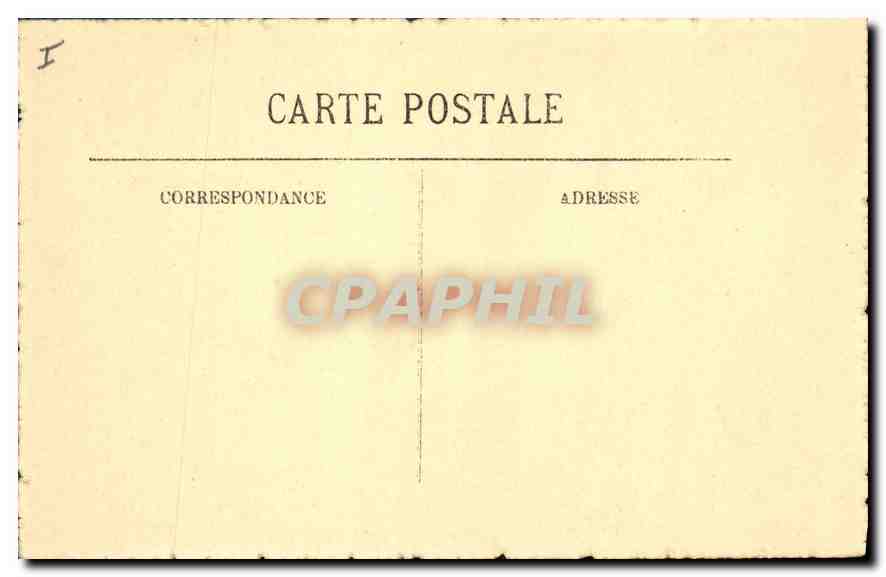 CPA SAINT-ETIENNE.LE PALAIS DE JUSTICE — Verso