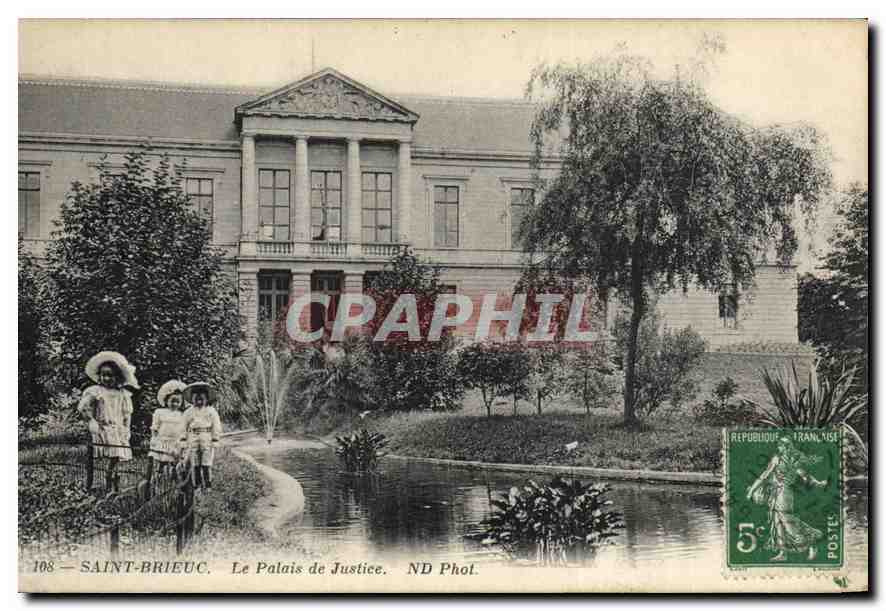 CPA SAINT-BRIEUC.Le Palais de Justice