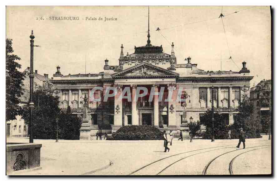 CPA STRASBOURG - Palais de Justice