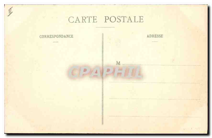 CPA La Meuse Illustrée. St-MIHIEL-Le Tribunal-La Division — Verso
