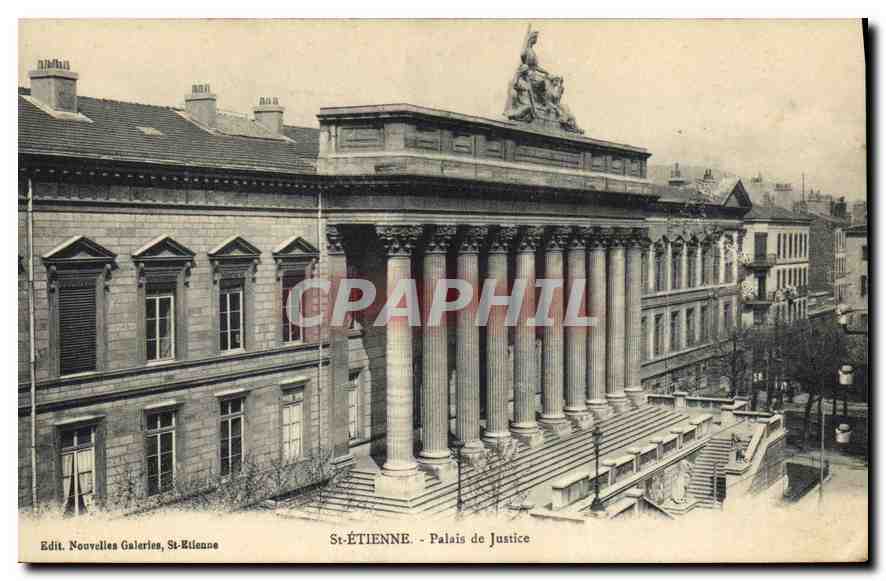 CPA st.ETIENNE- Palais de Justice