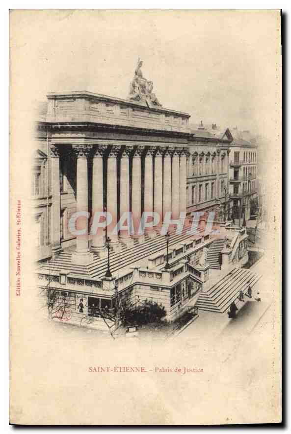 CPA SAINT-ETIENNE.- Palais de Justice