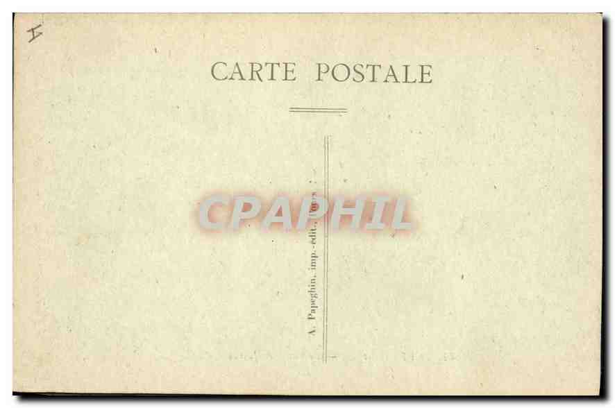 CPA TOURS- Le Palais de Justice — Rückseite