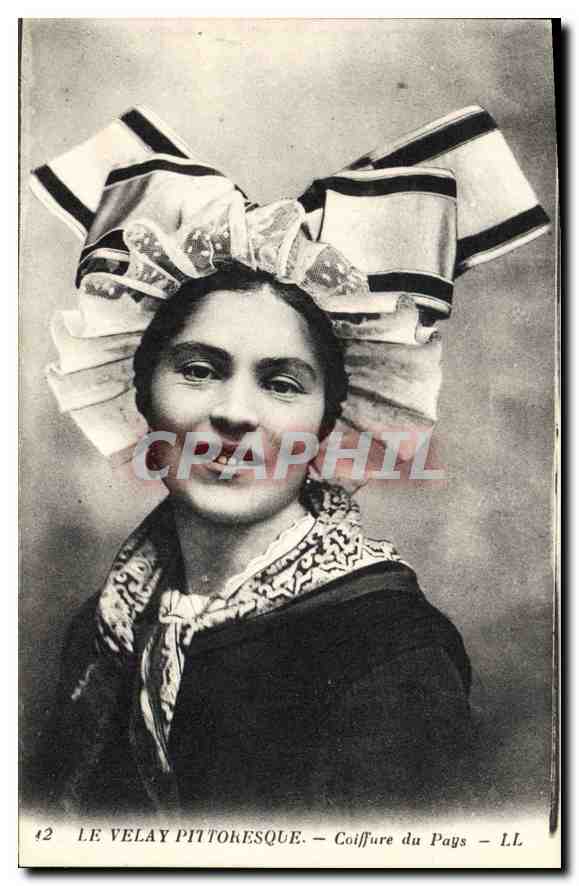Le Velay Pittoresque — Coiffure du Pays — LL