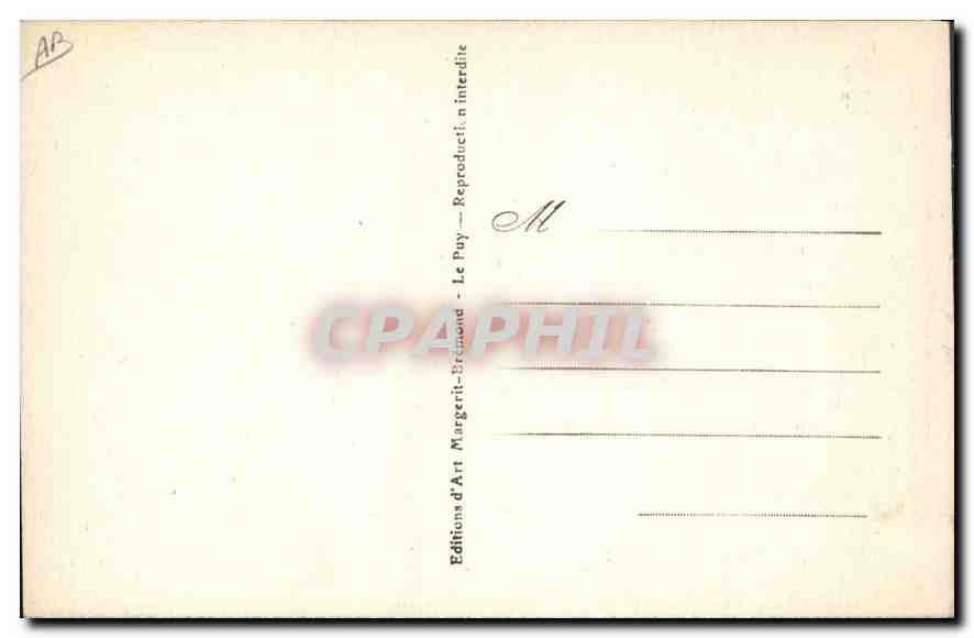 CPA Folklore La Paysanne au chapeau à l'ombrage.Acienne coiffure de fête dont se paraient auttrefois — Verso