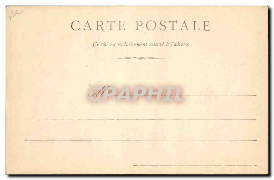 CPA Folklore LE CANTAL.-Type de fileuse du Canton de Salers — Verso
