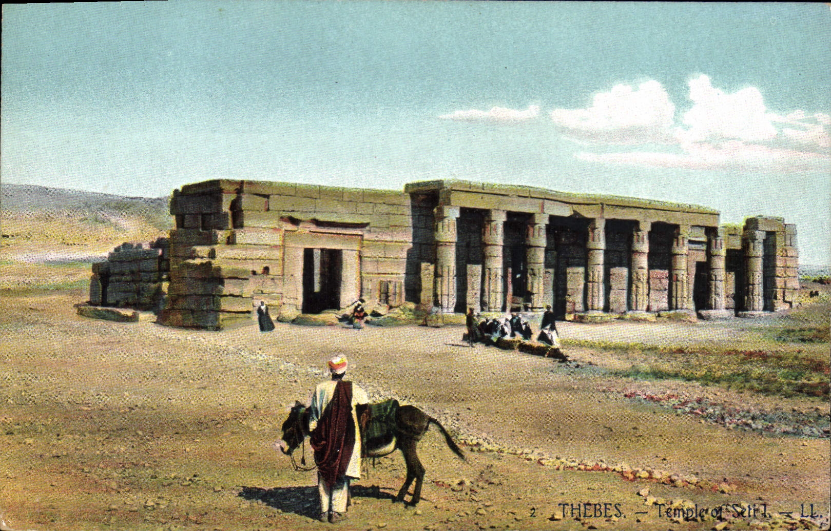 Thèbes — Temple de Séthos Ier — LL