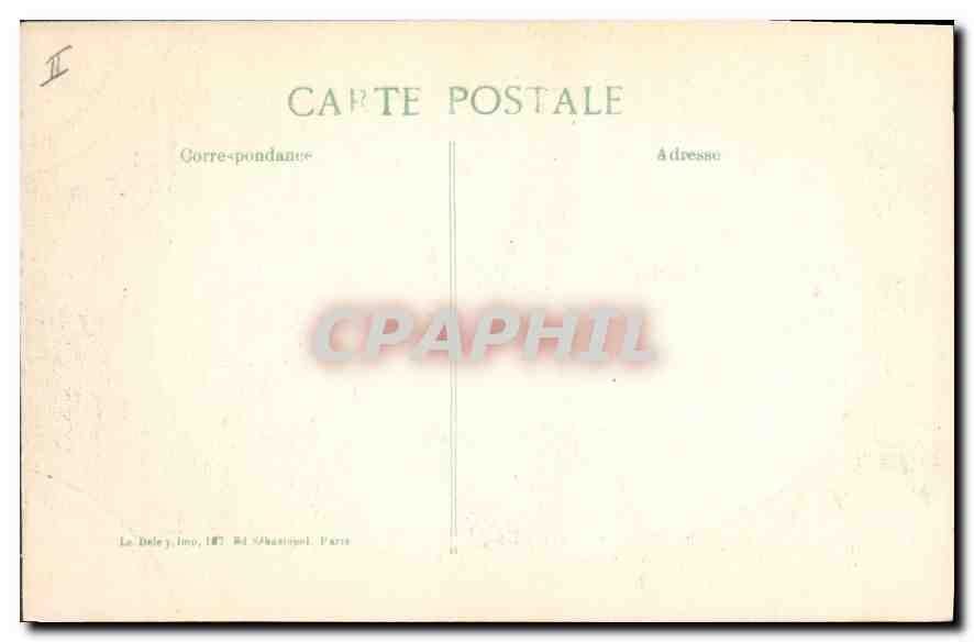 CPA Militaria 1914 REIMS  après le bombardement — Rückseite
