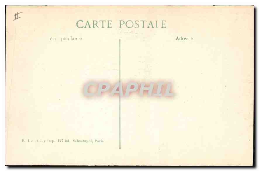 Senlis — Après le bombardement — 1914, 14ème Série, Éd. E. Le Joly — Verso