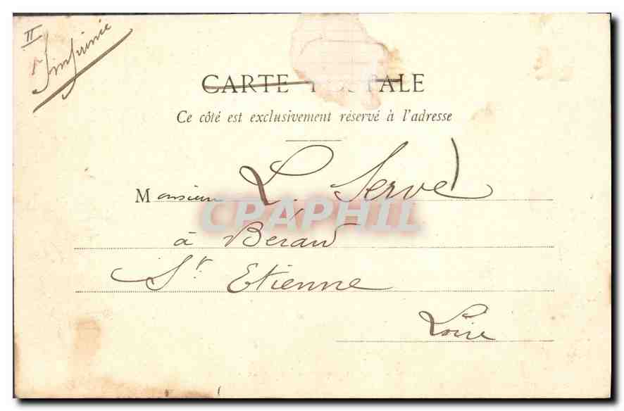 CPA TOULOUSE - LE PALAIS DE JUSTICE — Verso