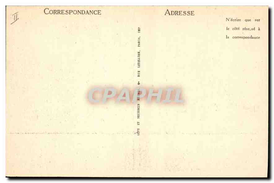 CPA TOULON.-LE PALAIS DE JUSTICE(MONESTEL ARCHITECTE)  — Verso