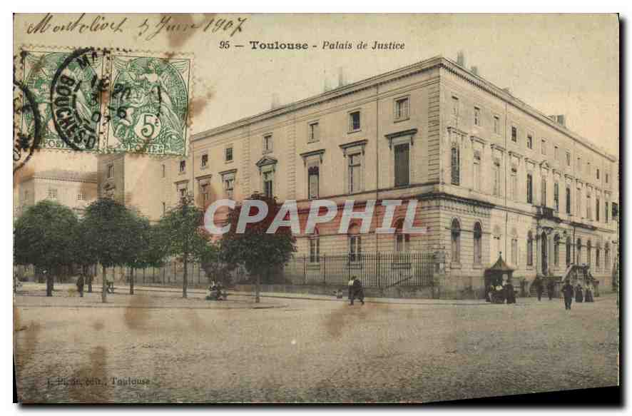 CPA Toulouse - Palais de Justice 