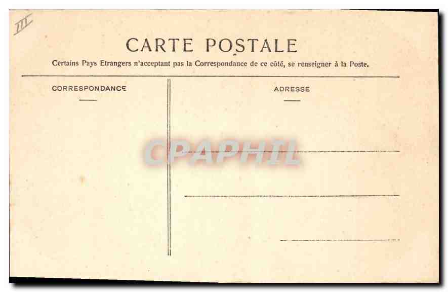 CPA Toulouse.-Le Palais de Justice — Verso