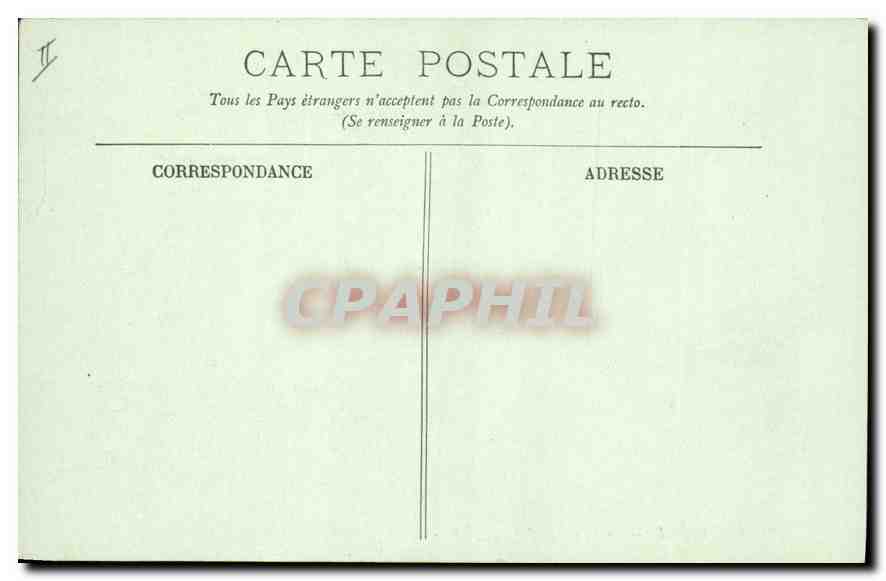 CPA TOULOUSE. - Le Palais de Justice — Verso