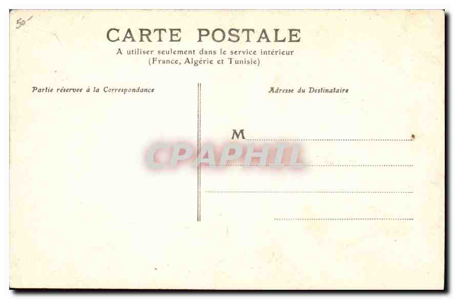 CPA TOULOUSE.-Le Palais de Justice — Verso