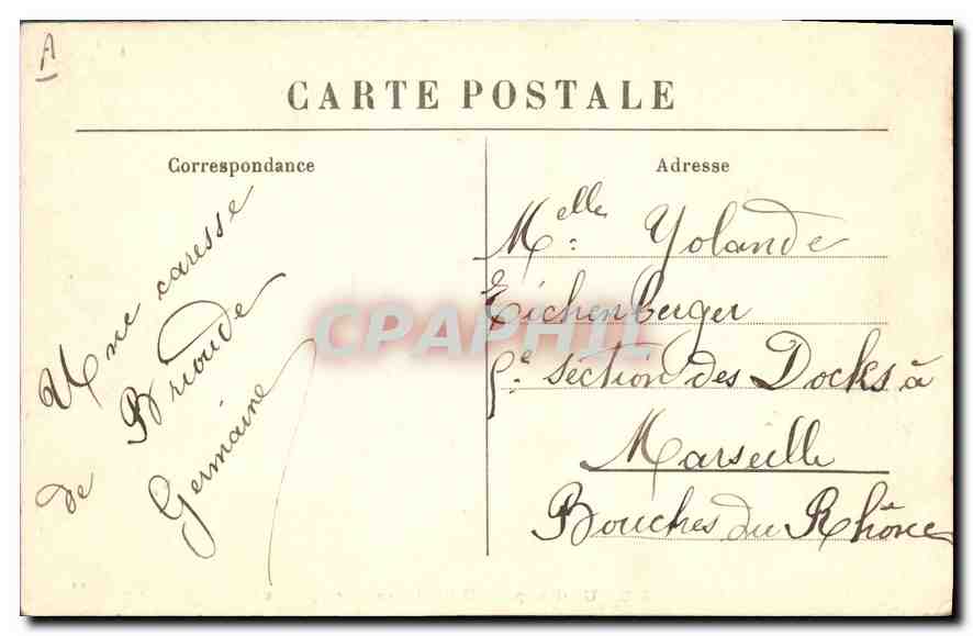 CPA Folklore Un Groupe de Dentellière Auvergnates — Verso