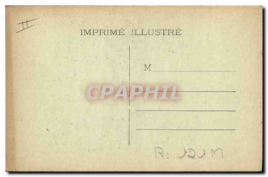 CPA Folklore Un heureux Auvergnat - Double tentation — Verso