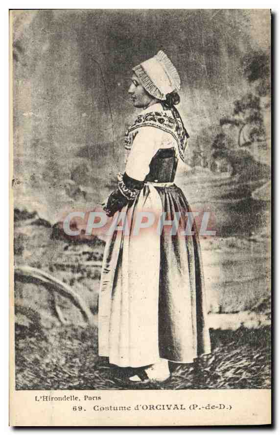 Costume d'ORCIVAL (P.-de-D.) — L'Hironnelle, Paris — n°69