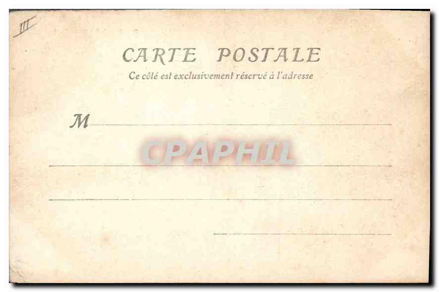 CPA Folklore BOURREE D'AUVERGNE - Croisement — Verso