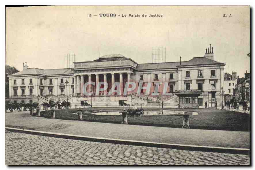 CPA TOURS Le Palais de Justice