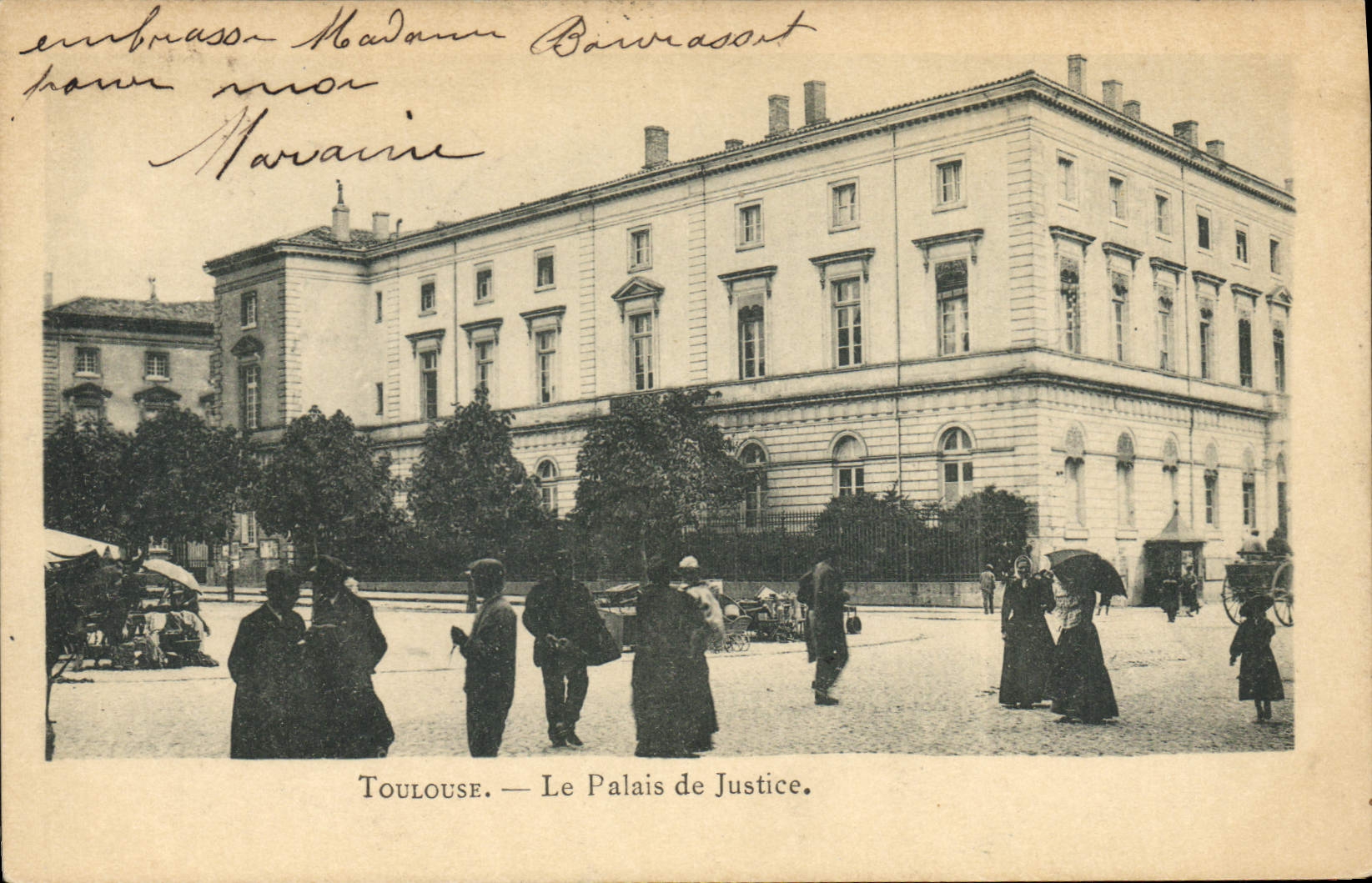 Toulouse — Le Palais de Justice — Éditeur non identifié, n° de série non visible