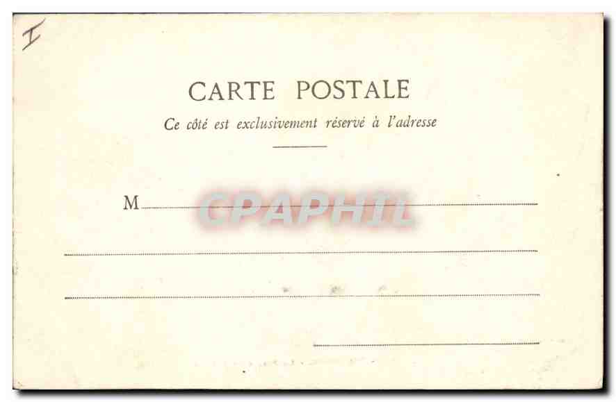 CPA TOULOUSE.- Le Palais de Justice — Verso
