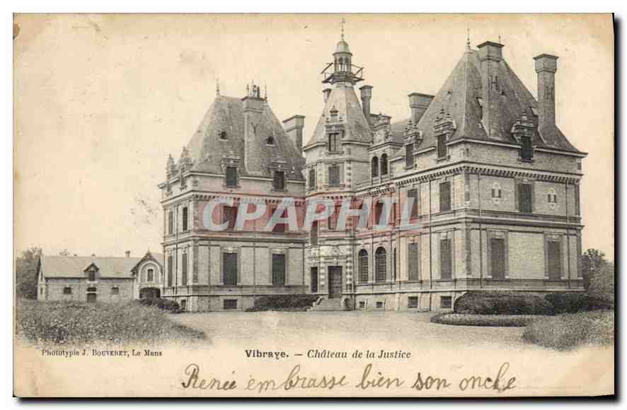CPA Vibraye Château de la Justice