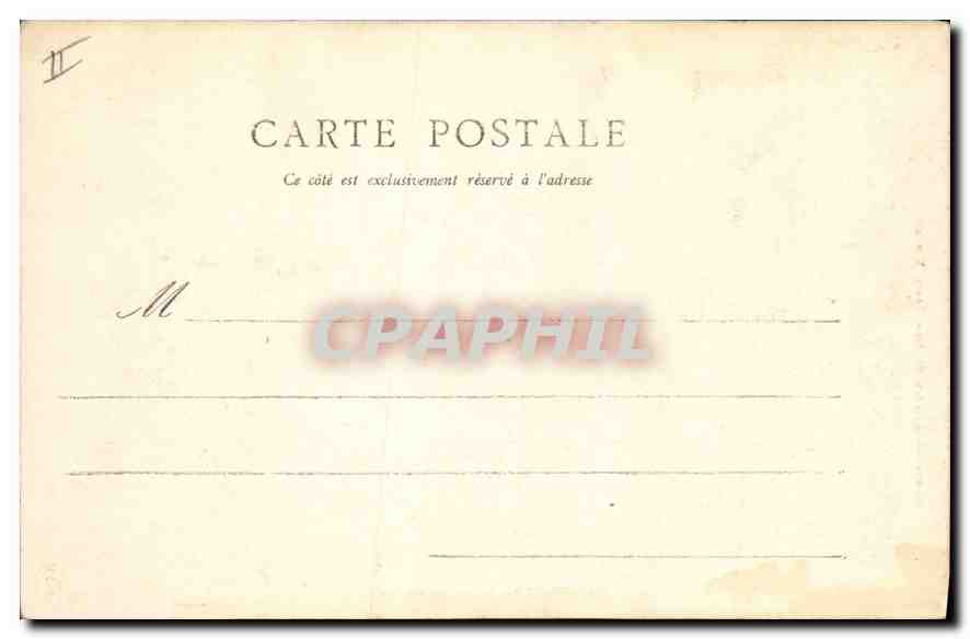 CPA VERDUN sur MEUSE Le Palais de Justice — Verso