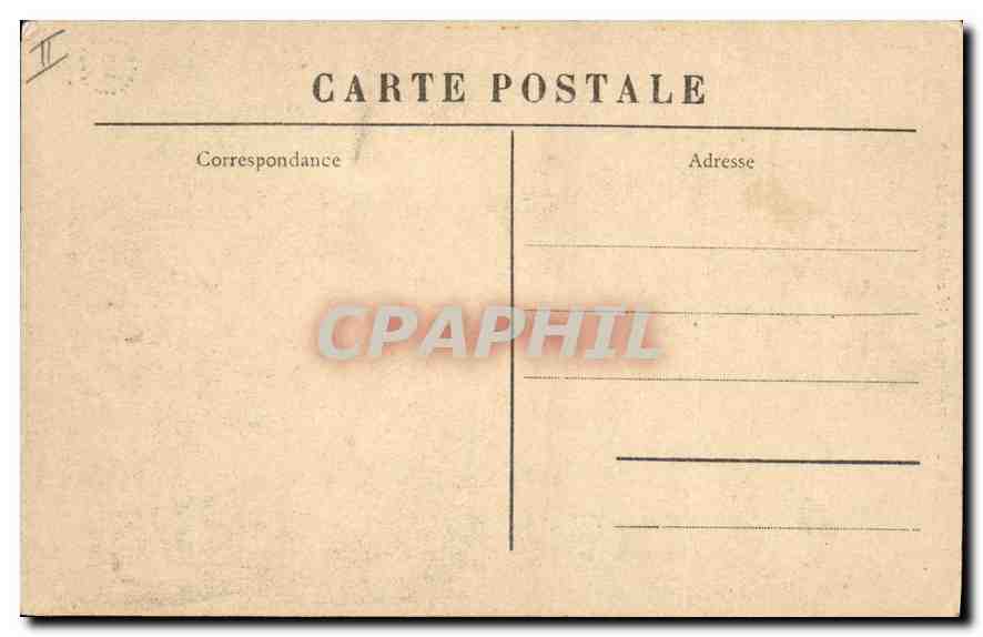 CPA Folklore La Paysanne à la coiffe auvergnate — Verso
