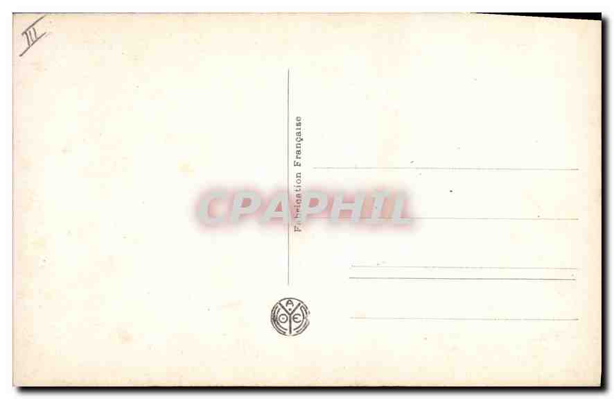 CPA Folklore VELAY — Verso