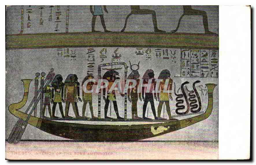Thèbes, intérieur du tombeau d'Amenhotep — Lichtenstein & Hamari, n° 84