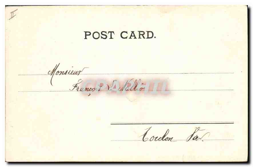CPA Egypte Egypt Bors du Nil et Palmiers — Rückseite