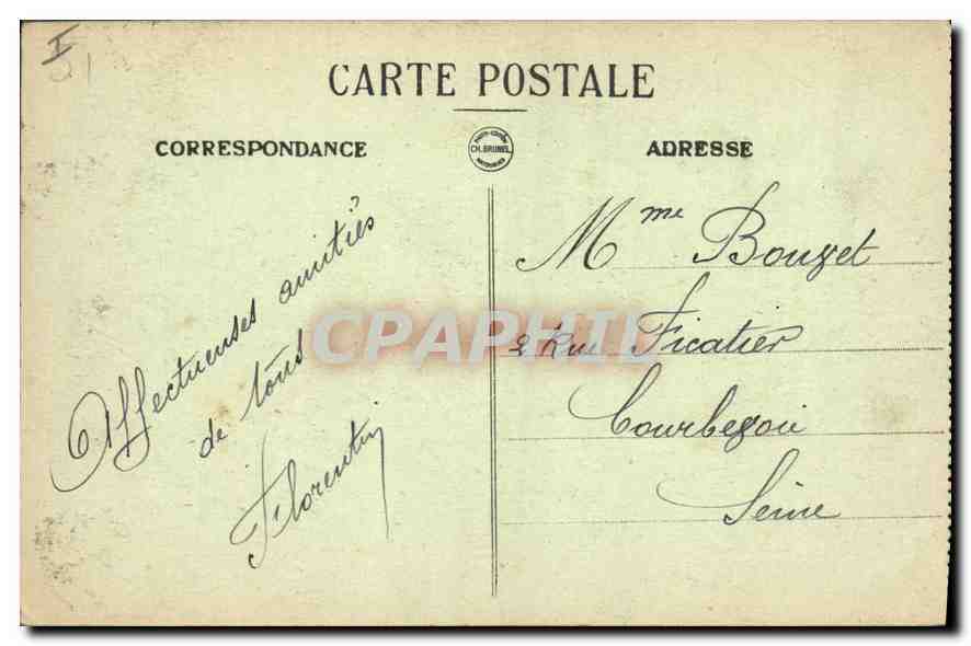 CPA Militaria REIMS HÃ´tel de Ville — Rückseite