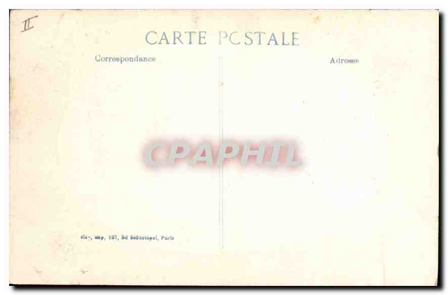 Antwerpen — Letzte Tage des Belagers von Antwerpen — Chusseau-Plaviers, 16. Serie — Rückseite