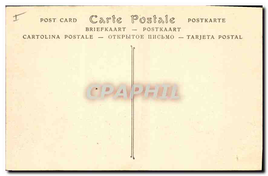 CPA Militaria Campagne de 1914 Ruines d'YPRES Incendie des Halls  le 22 novembre 1914  — Rückseite
