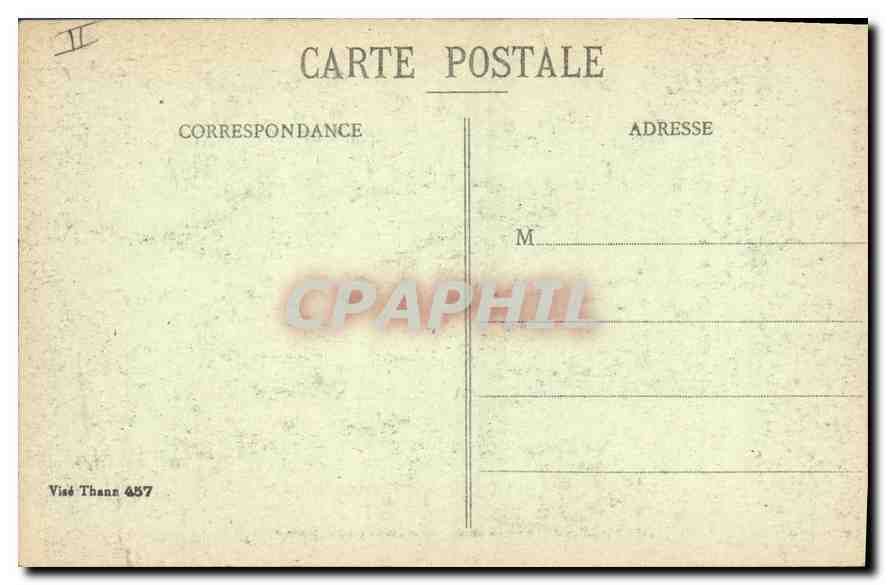 Thann - Rue de l'Etang - Bombardements du 7 au 21 Janvier 1915 — Édit Stuber — Back