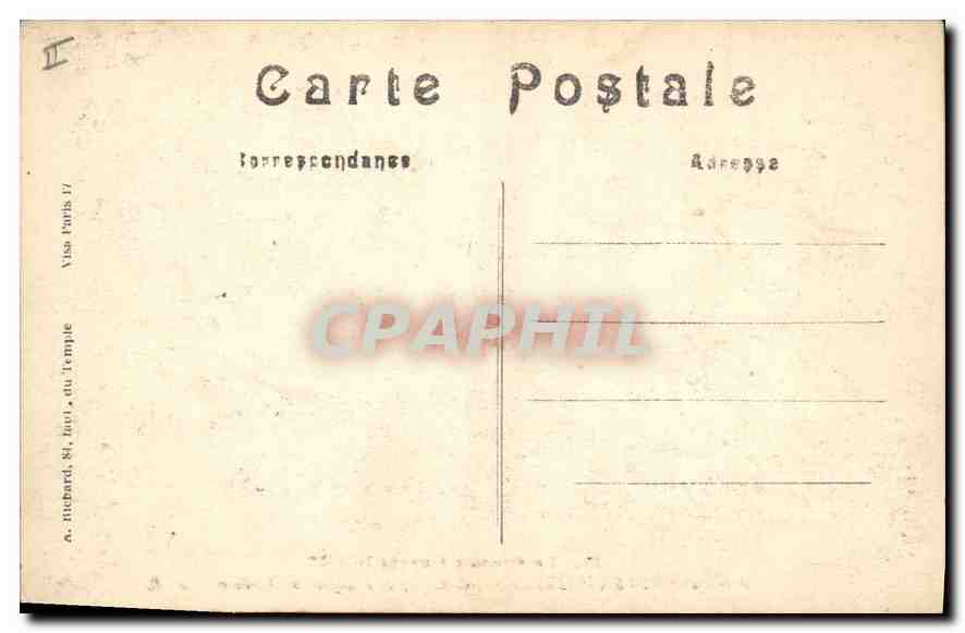 Neuve-Chapelle (P.-de-C.) — Ansicht nach dem Großen Krieg 1914-15 — A.R. n°17 — Rückseite