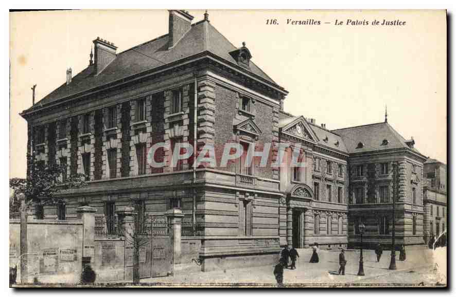 CPA VERSAILLES Le Palais de Justice 