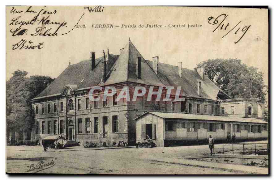 CPA VERDUN Palais de Justice 