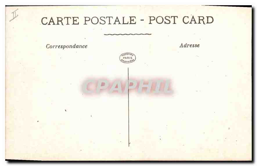 CPA VERDUN Autrefois Le Palais de Justice  — Verso