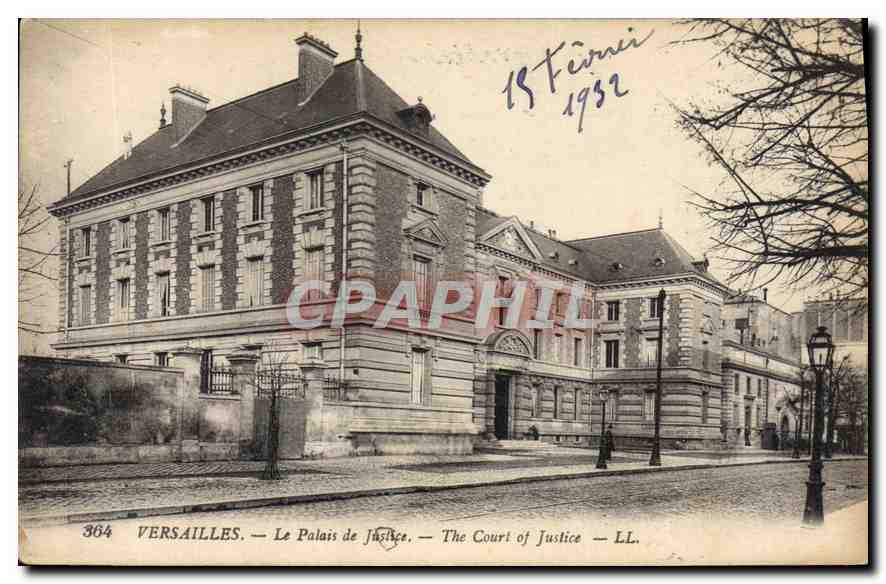 CPA VERSAILLES Palais de Justice 