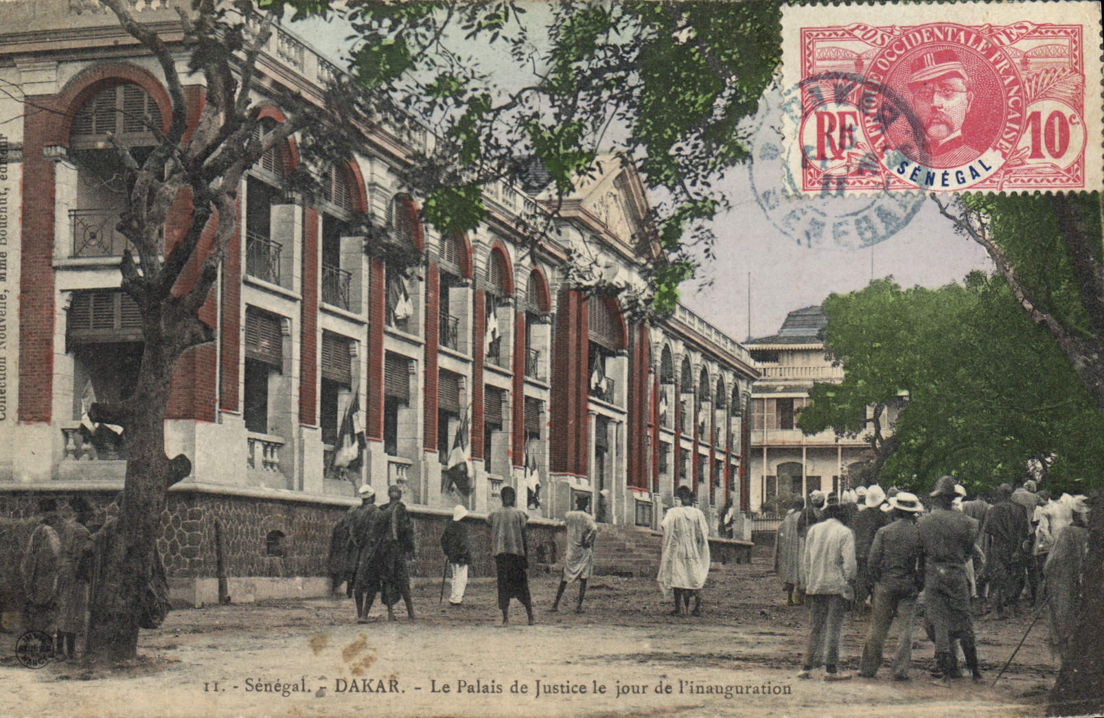 Dakar - Le Palais de Justice le jour de l'inauguration — Collection Nouvelle, Mme Bouchin