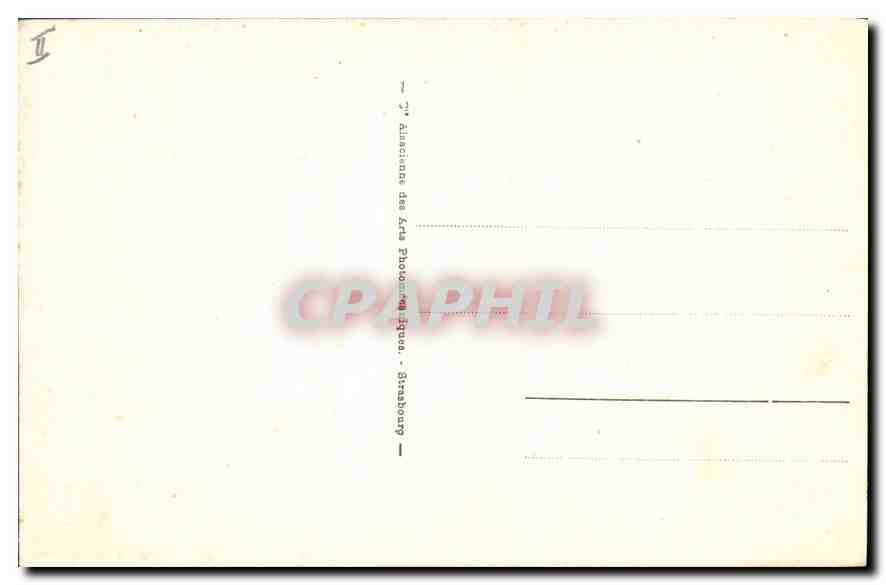 CPA TUNIS Le Palais de Justice  — Verso