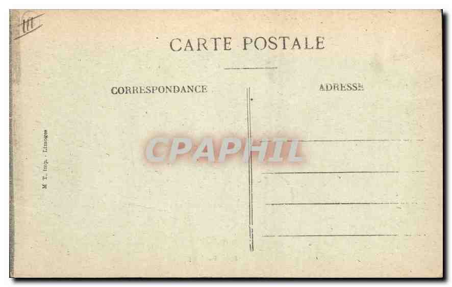 CPA Folklore Vis-à-vis  — Verso