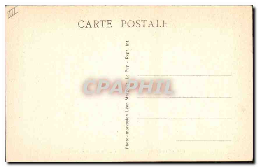 CPA Folklore Les Scènes Villageoise Un marché en Gévaudan  — Verso